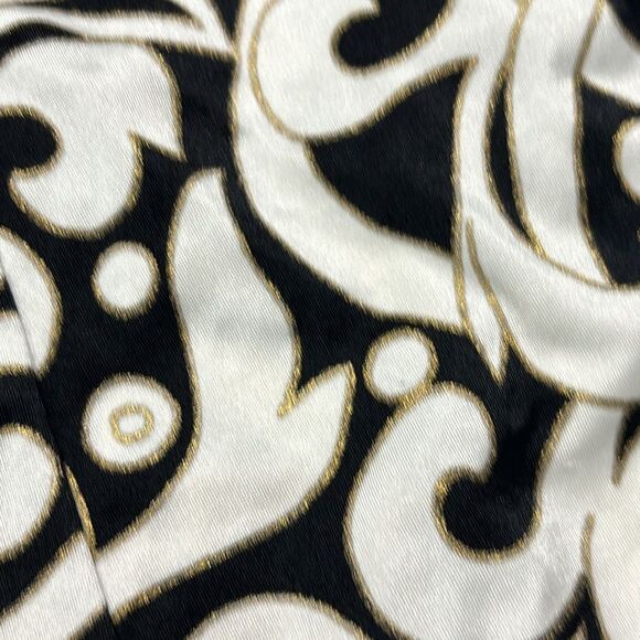 Vintage Sirena Women's One Piece Black White Baroque SwimSuit Bathing Suit 8 - Picture 11 of 11